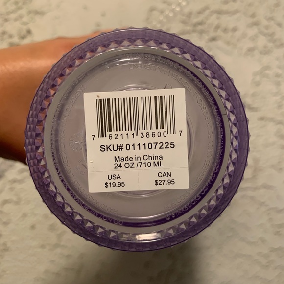 New Starbucks 2019 Bling Platinum tumbler - Picture 5 of 6